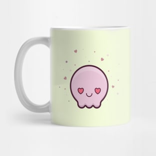 Cute Squid Skull Thing Mug